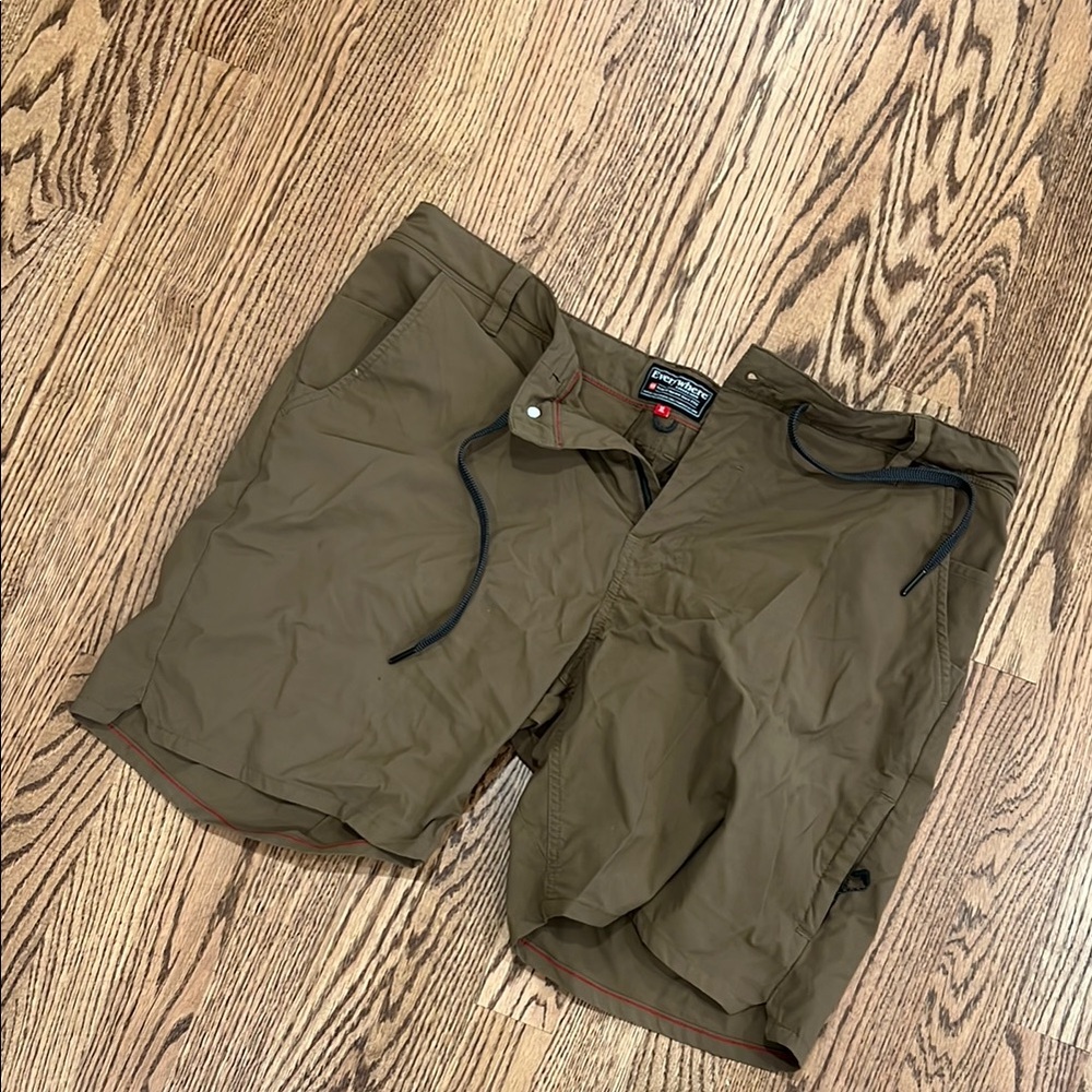 Olive Green Men's Shorts